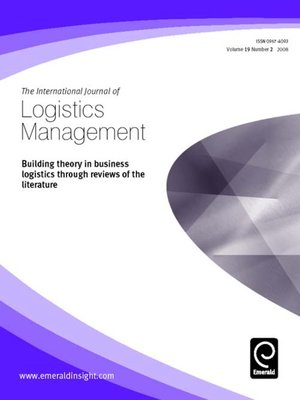 cover image of International Journal of Logistics Management, Volume 19, Issue 2